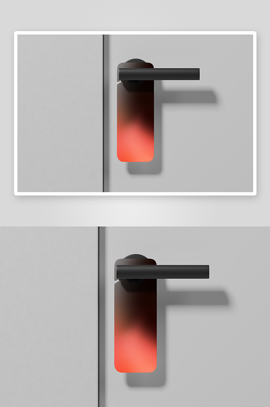 门把手mockup样机设计素材-众图网