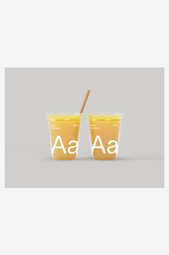 饮料mockup样机设计素材-众图网