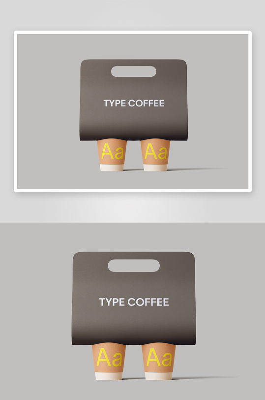 咖啡纸杯mockup样机设计素材-众图网