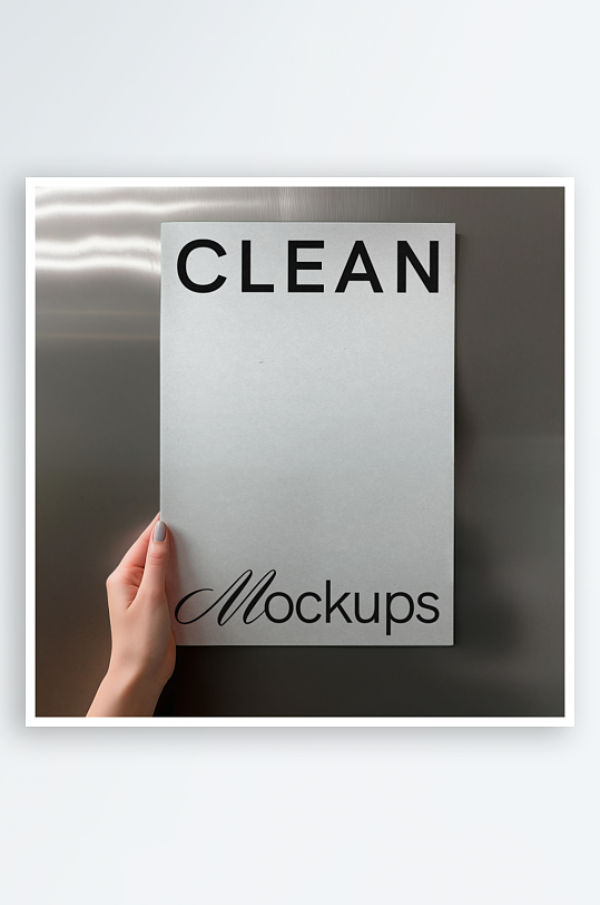 信纸传单mockup样机设计素材-众图网