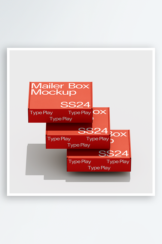 包装盒mockup样机设计素材-众图网