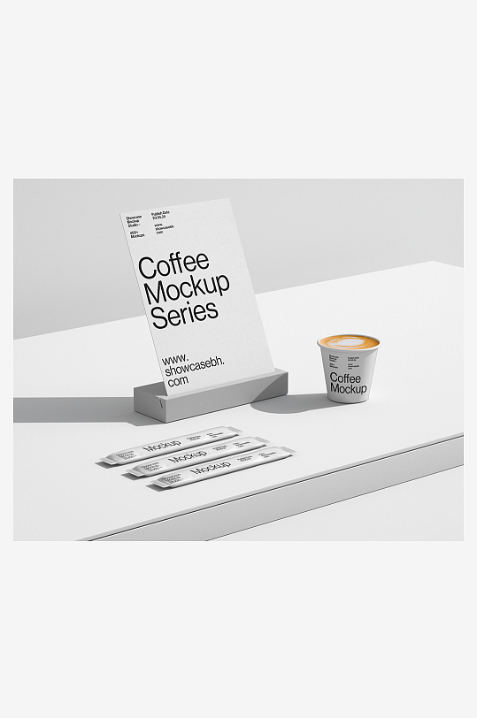 咖啡杯mockup样机设计素材-众图网