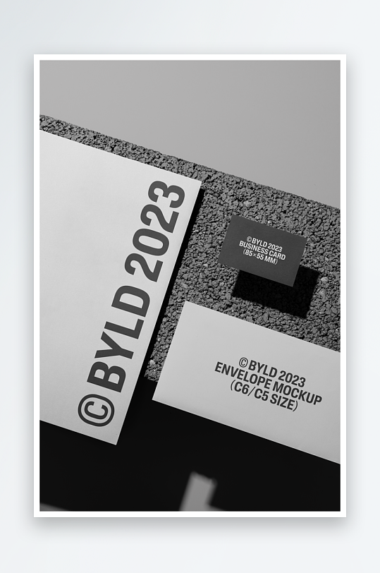 信纸名片办公mockup样机设计素材-众图网