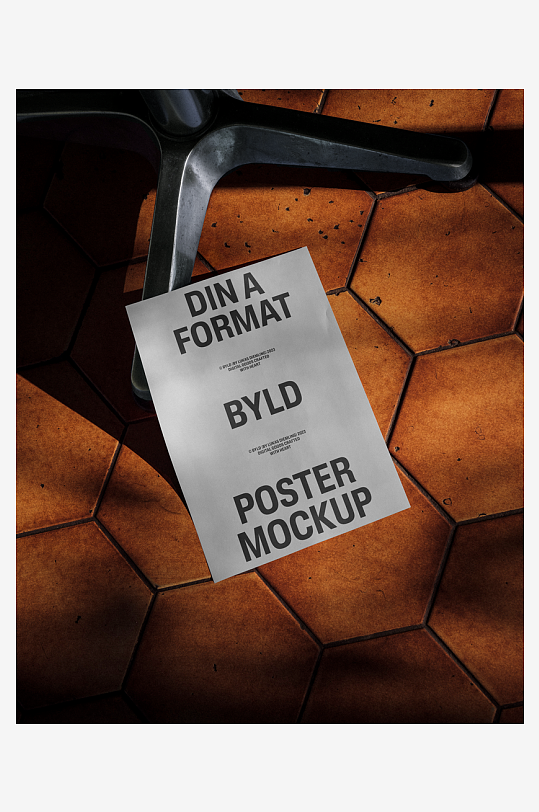 海报传单mockup样机设计素材-众图网