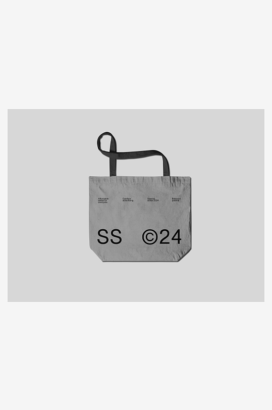 帆布袋mockup样机设计素材-众图网