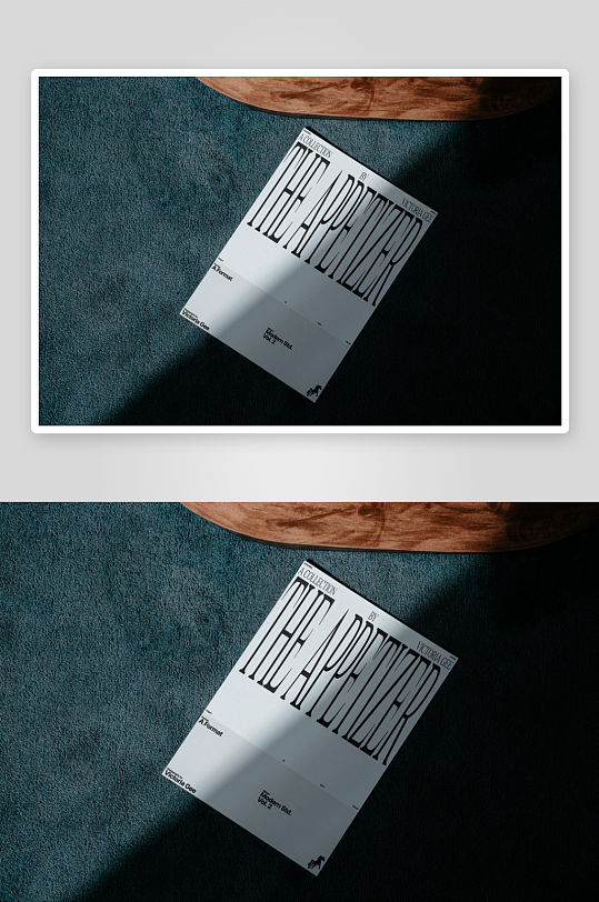 传单mockup样机设计素材-众图网