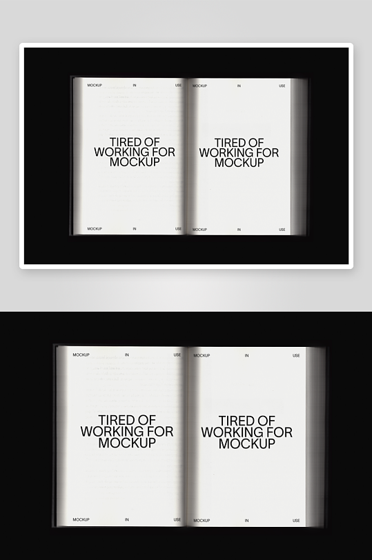 图书设计mockup样机设计素材-众图网