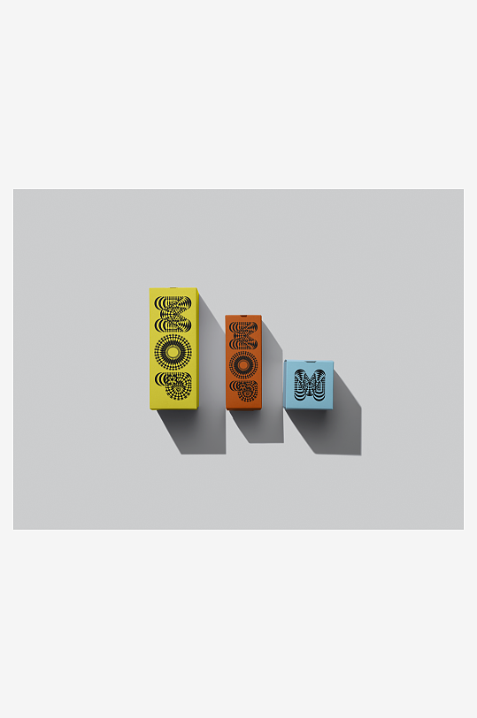 包装盒mockup样机设计素材-众图网