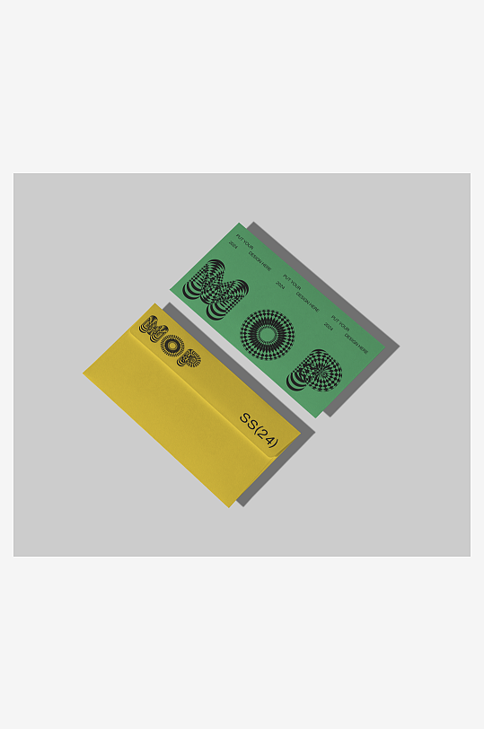 名片夹卡片mockup样机设计素材-众图网