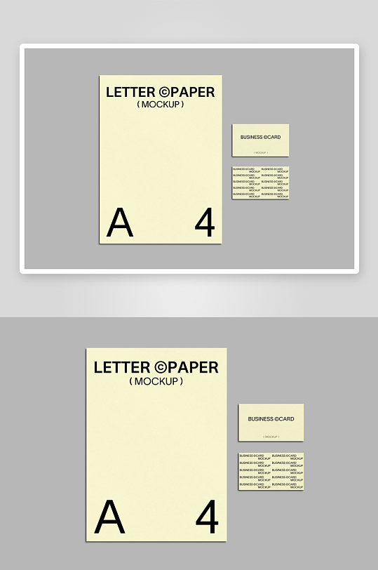 传单mockup样机设计素材-众图网