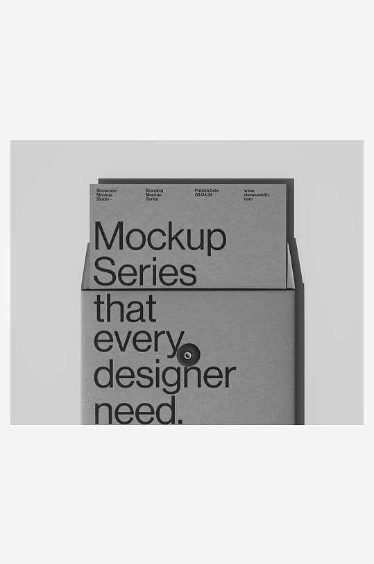 文件袋mockup样机设计素材-众图网