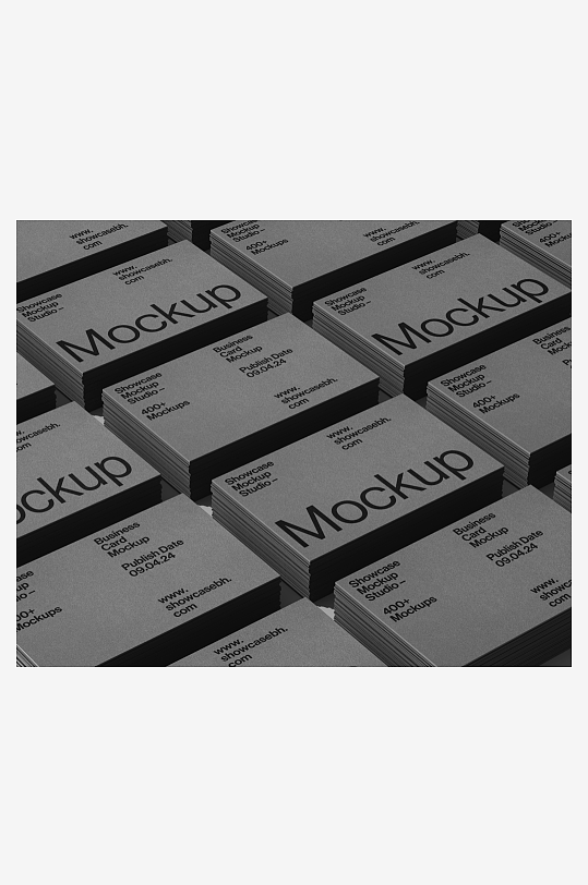 卡片名片mockup样机设计素材-众图网