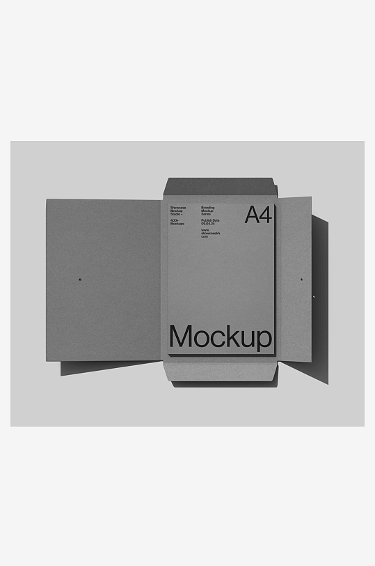 传单mockup样机设计素材-众图网