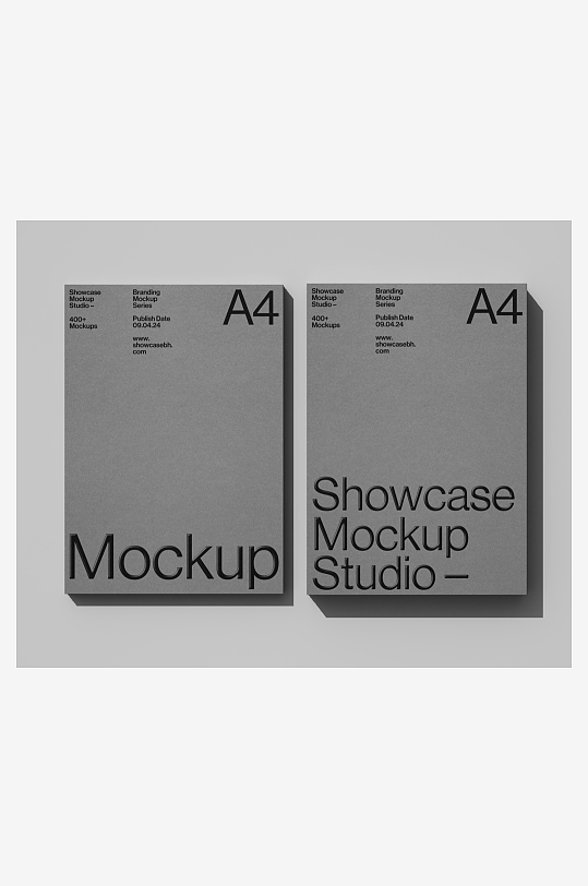 传单mockup样机设计素材-众图网