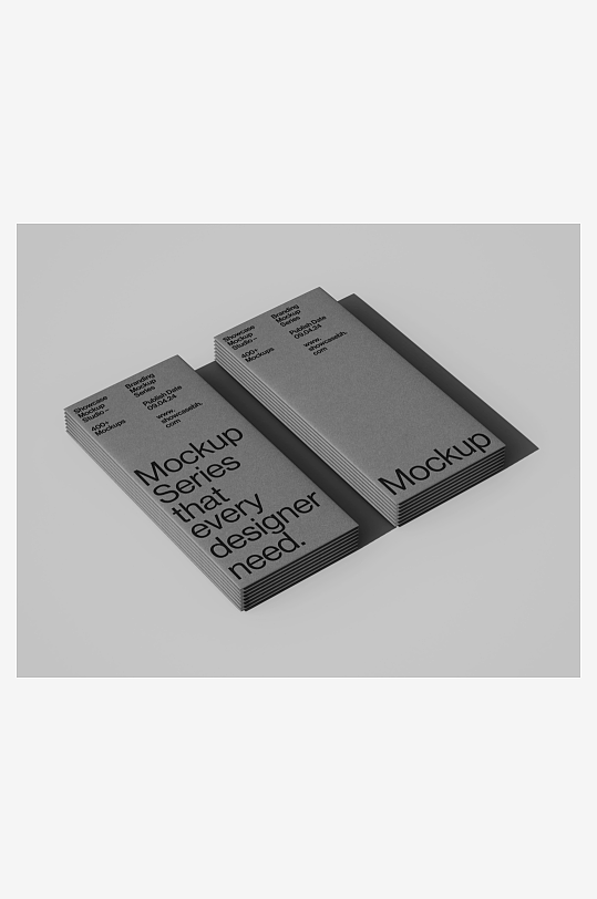 传单折页广告mockup样机设计素材-众图网