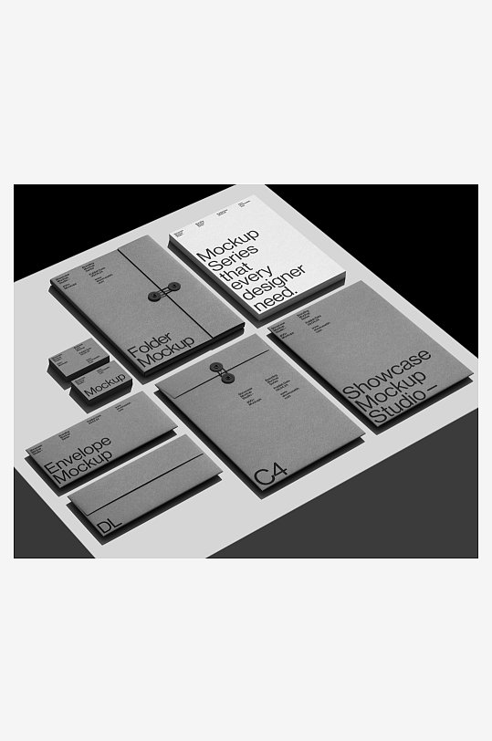 传单折页广告mockup样机设计素材-众图网