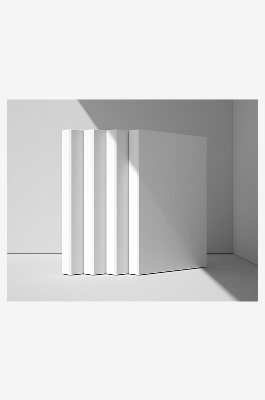 图书传单折页mockup样机设计素材-众图网