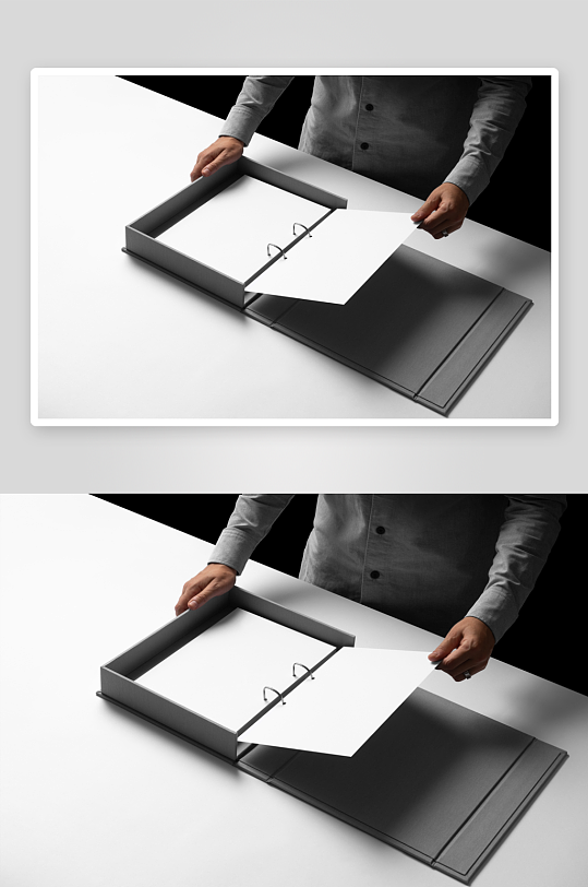 传单折页mockup样机设计素材-众图网