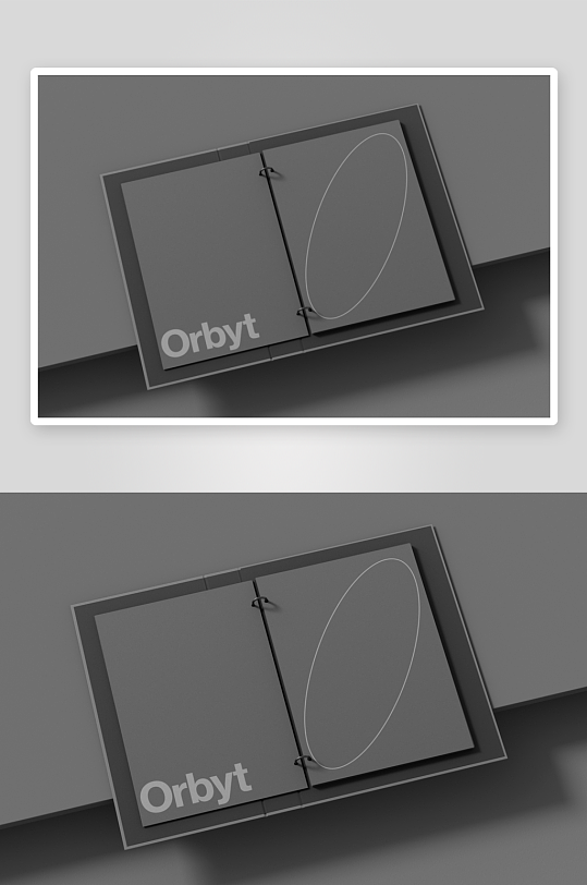 传单折页mockup样机设计素材-众图网