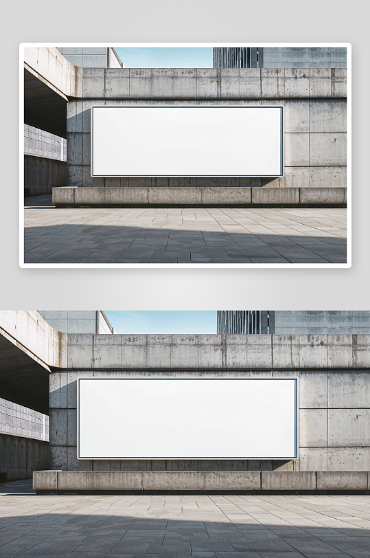 户外广告mockup样机设计素材-众图网
