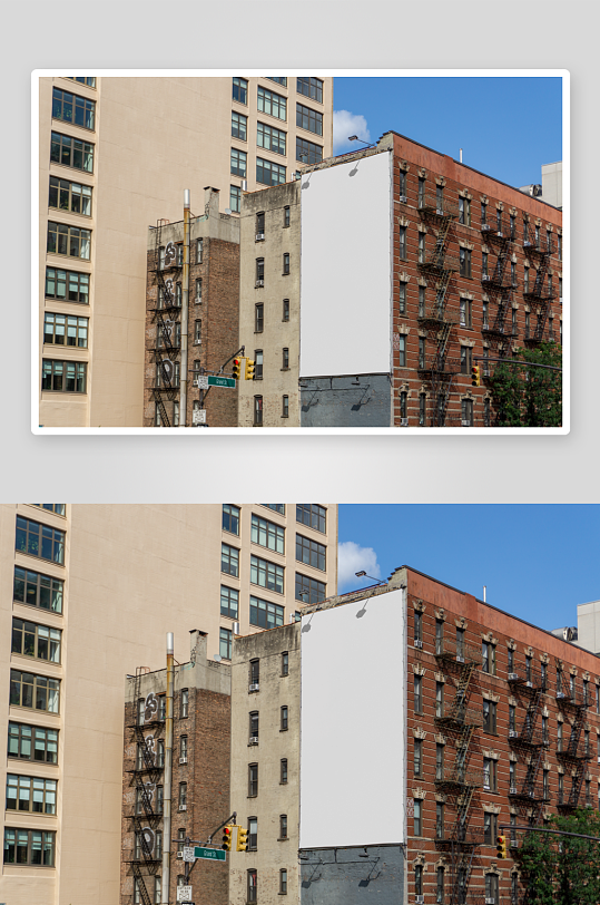 户外广告mockup样机设计素材-众图网