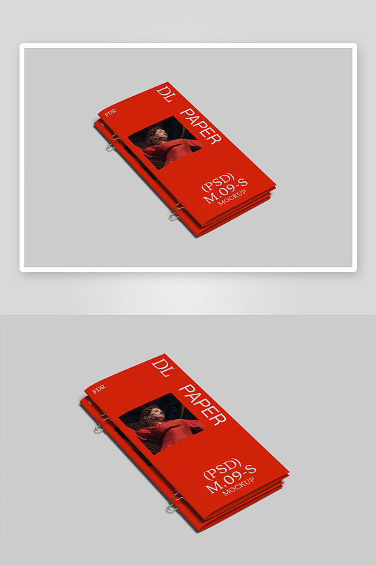 广告传单海报折页mockup样机设计素材-众图网