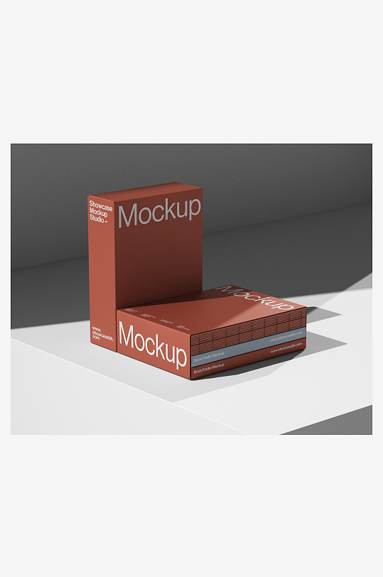 图书相册mockup样机设计素材-众图网