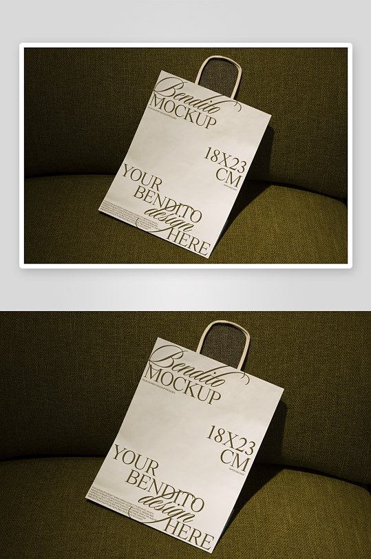 手提袋mockup样机设计素材-众图网