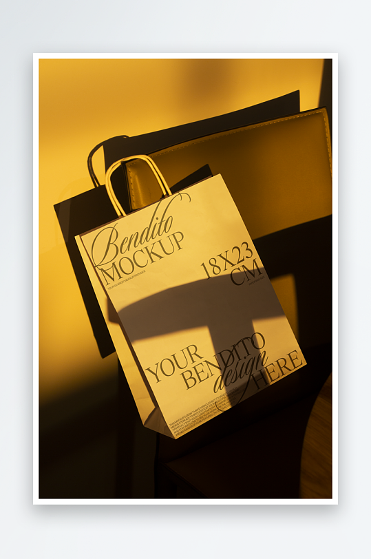 手提袋mockup样机设计素材-众图网