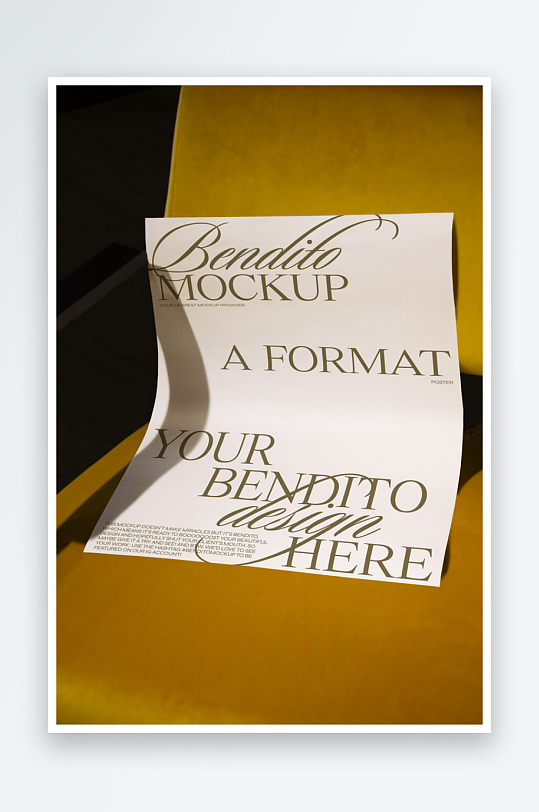 传单折页mockup样机设计素材-众图网