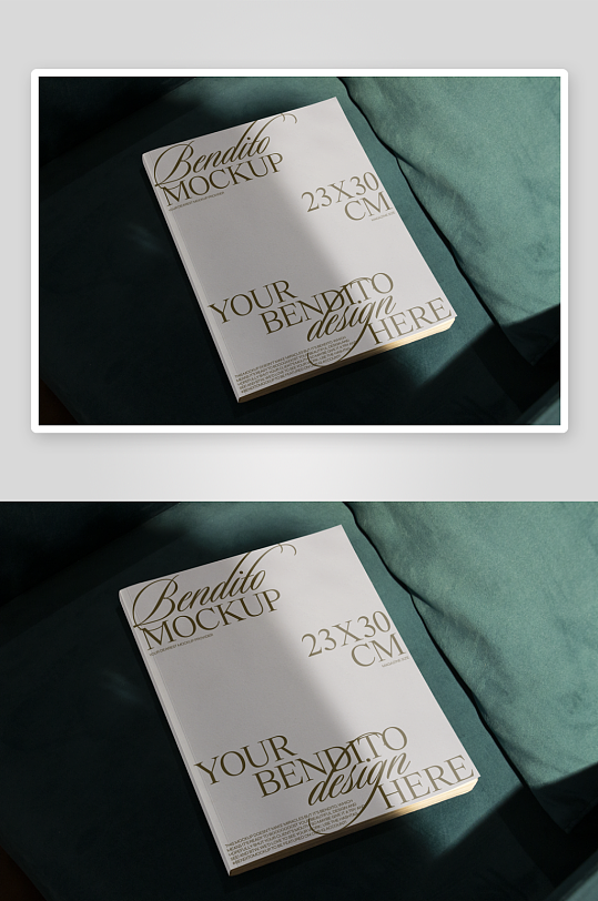 传单折页mockup样机设计素材-众图网