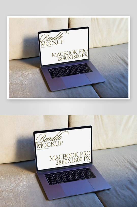 笔记本电脑mockup样机设计素材-众图网