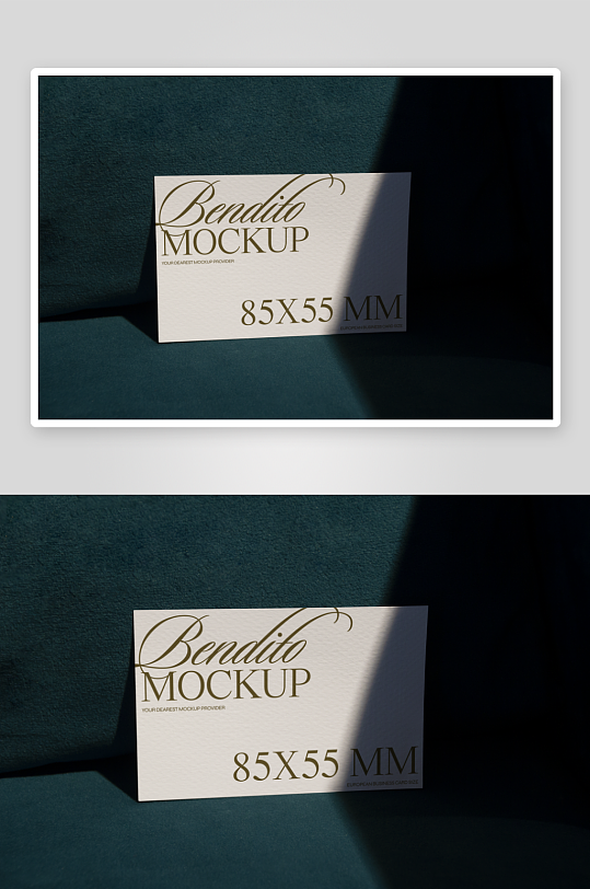 名片卡片mockup样机设计素材-众图网