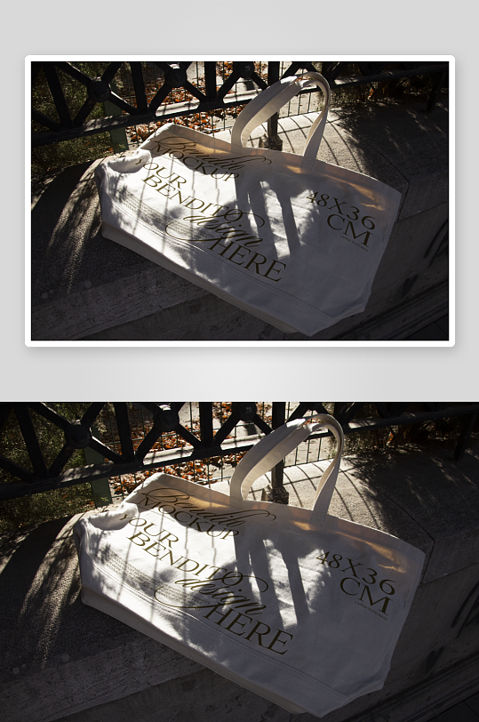 购物袋mockup样机设计素材-众图网