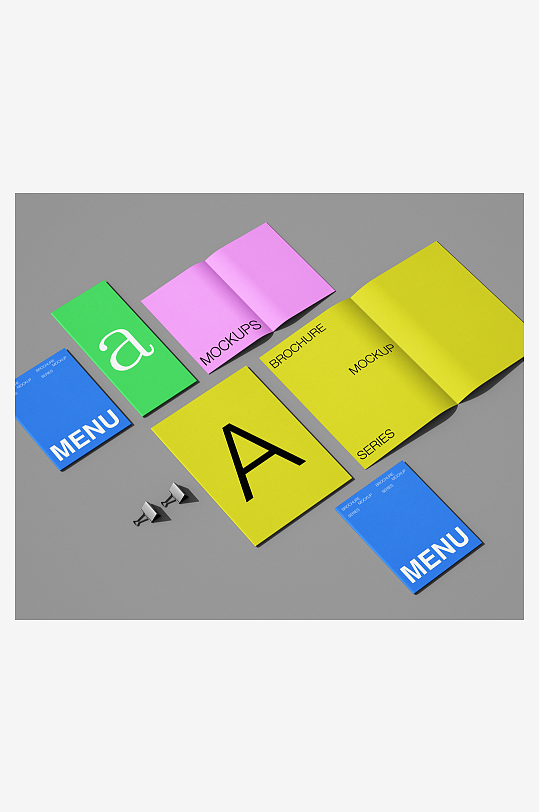 传单海报mockup样机设计素材-众图网