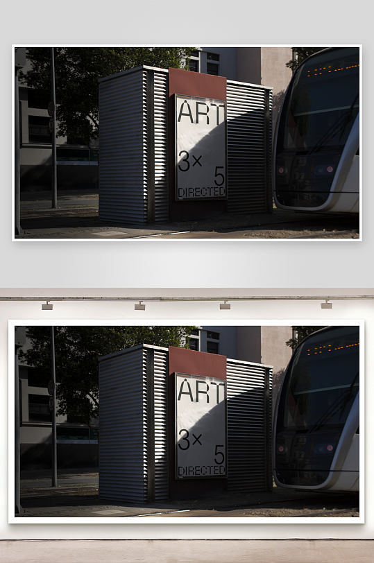户外广告展示mockup样机设计素材-众图网