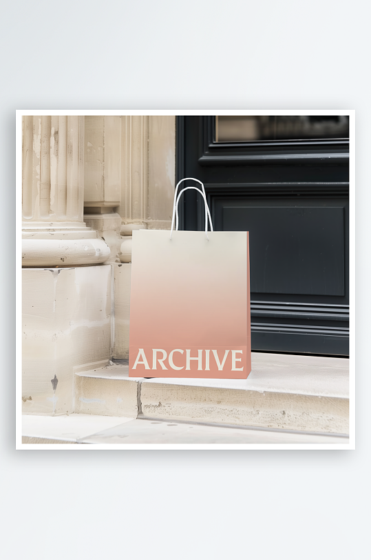 购物袋mockup样机设计素材-众图网