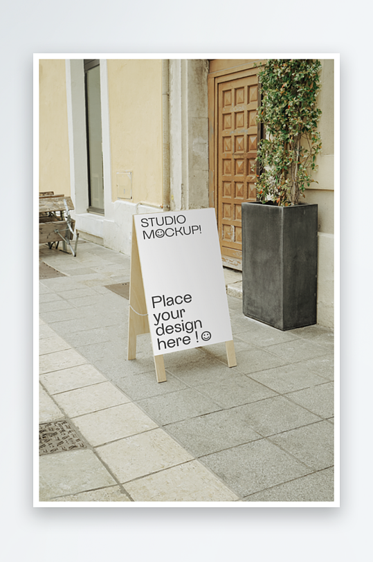 店铺广告mockup样机设计素材-众图网