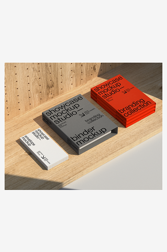 广告传单折页mockup样机设计素材-众图网