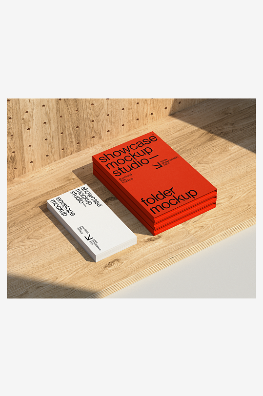 广告传单折页mockup样机设计素材-众图网