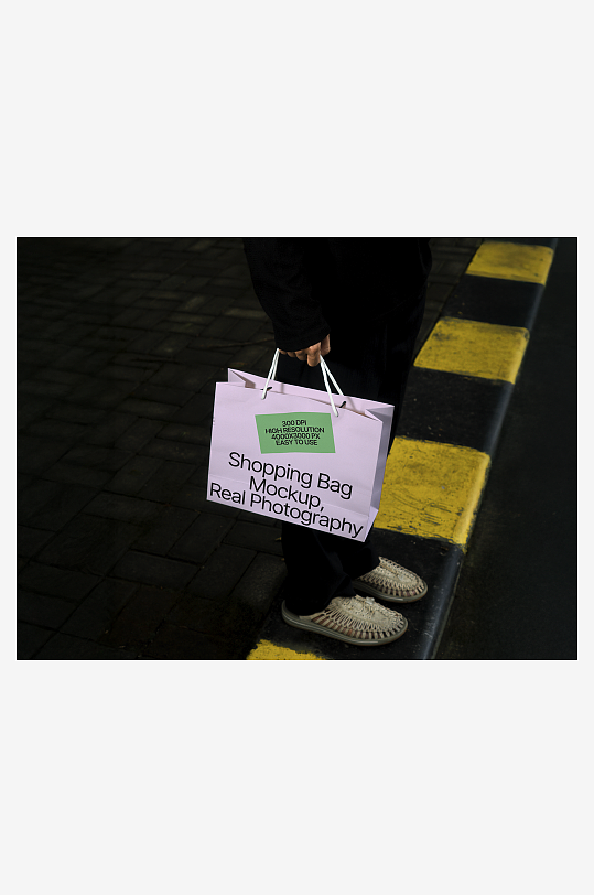 购物袋mockup样机设计素材-众图网