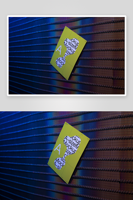 传单mockup样机设计素材-众图网