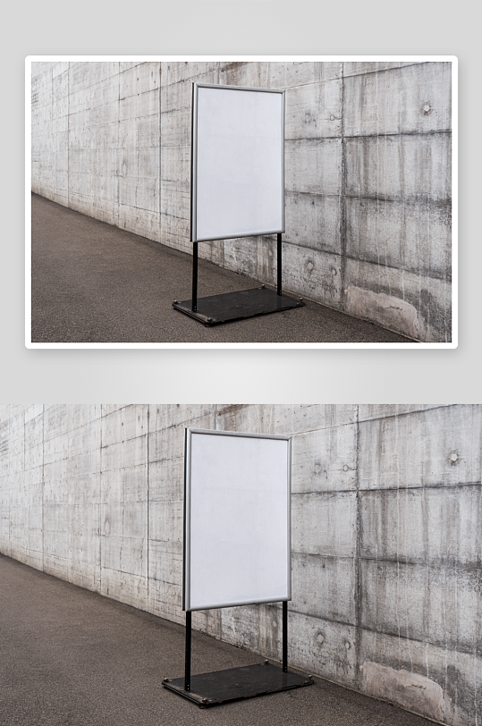 海报橱窗广告mockup样机设计素材-众图网