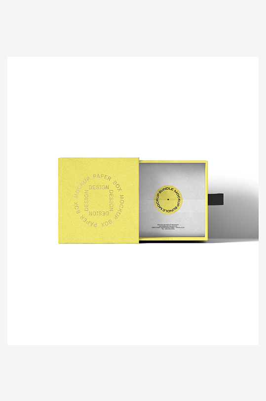 产品礼品包装盒mockup样机设计素材-众图网