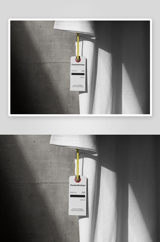 吊牌mockup样机设计素材-众图网