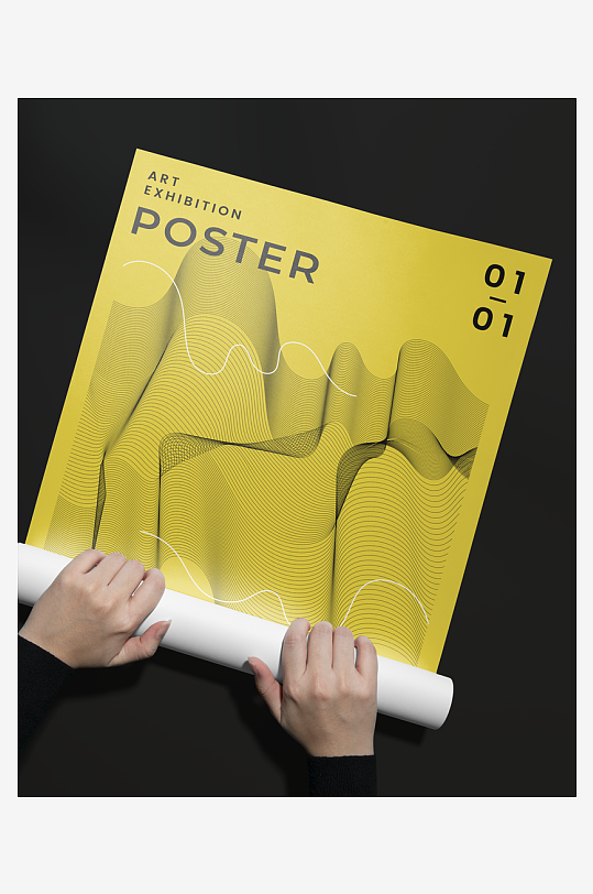 海报广告mockup样机设计素材-众图网