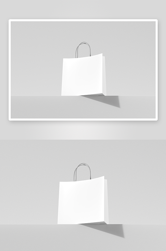 购物袋mockup样机设计素材-众图网