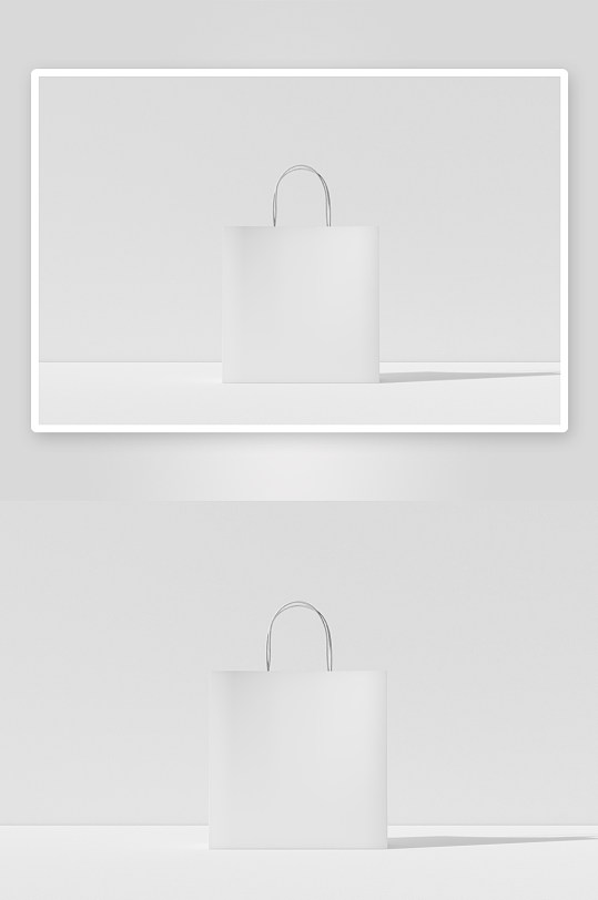 购物袋mockup样机设计素材-众图网