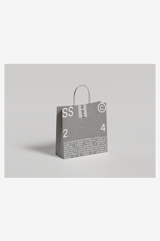 购物袋mockup样机设计素材-众图网