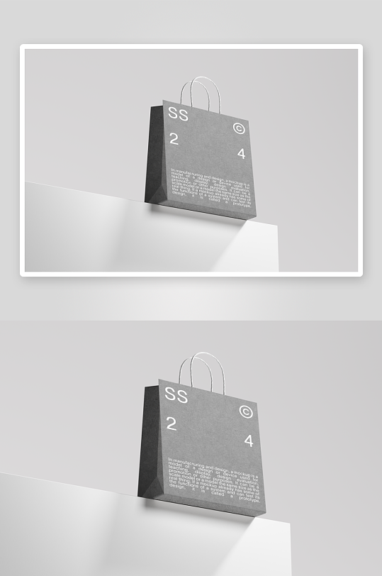 购物袋mockup样机设计素材-众图网